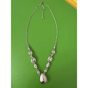 Paparazzi Royal Rendezvous Iridescent Necklace Teardrop Rhinestones Marquise AB thumbnail 3