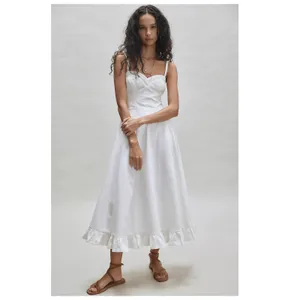 NEW Free People Another Season Midi Dress Size Medium thumbnail 12
