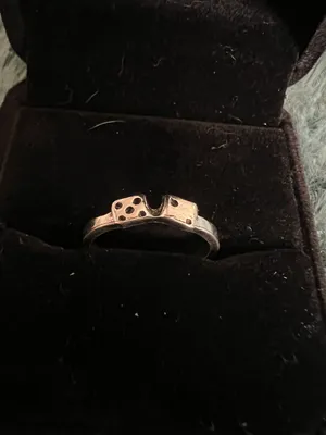 Women’s Stainless Steel Silver Ring Size 7 thumbnail 2