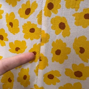Faithfull the Brand Noemie‎ Midi Dress Yellow Constance Floral Print Size Small thumbnail 6