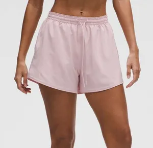 Lululemon Pace Rival High-Rise Shorts 3" Size 2 Pink Running Sporty Fitness Gym thumbnail 1