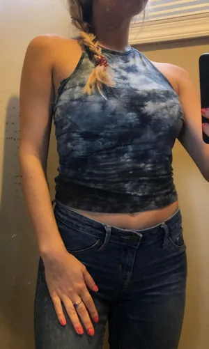 American Eagle Halter Crop Top thumbnail 3