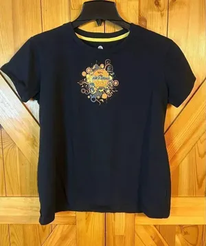 Ski-Doo BRP Black Short Sleeve T Shirt Size Juniors Large (8925) thumbnail 1