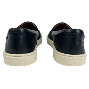 Frye Women's Ivy Black Leather Slip On Sneakers Casual‎ Shoes Size 6.5 thumbnail 6