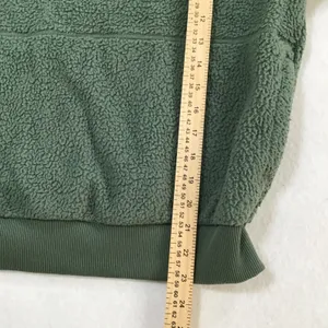 The North Face Womens Sage Green High Pile Fleece Sherpa Hoodie Size Medium thumbnail 7