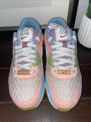 Nike Air Max 90 SE “Sun Club Multi” Women’s Sneakers Size 6 (DJ9997-100) thumbnail 5