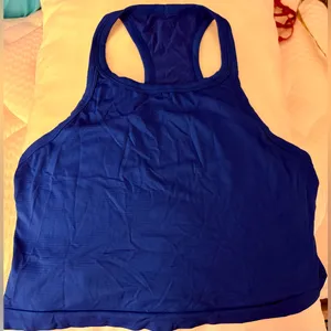 lululemon athletica Royal Blue Racerback Tank Top thumbnail 3