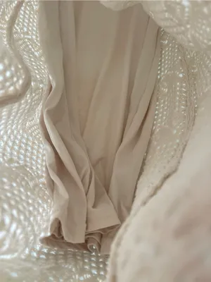 Sleeveless Cream Crochet Maxi Dress thumbnail 5
