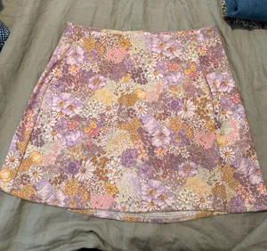 Floral Mini Skirt Altar'd State thumbnail 1