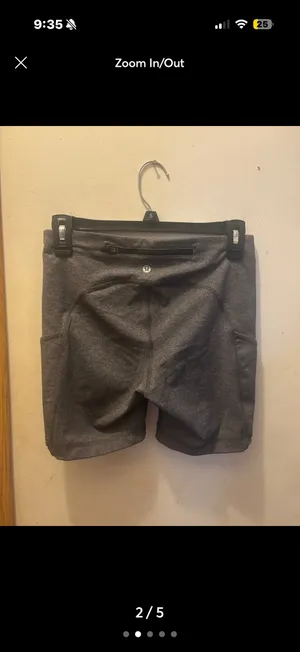 (6) lululemon biker shorts 6” thumbnail 2