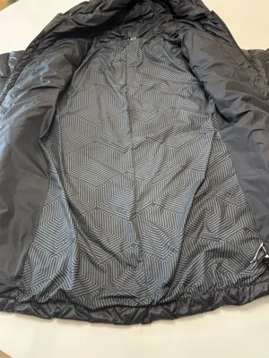 Under Armour Black Chevron Quilted Hooded Packable Puffer thumbnail 9