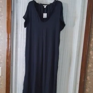 Blue Maxi dress Size M thumbnail 5