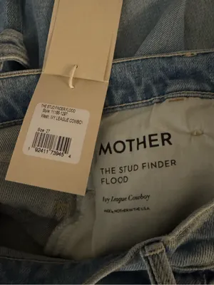 MOTHER Denim The Stud Finder Flood - Ivy League Cowboy 27 NWT thumbnail 9