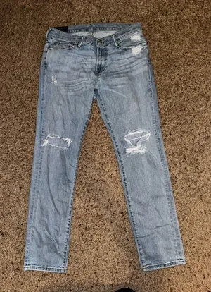 Abercrombie & Fitch Rustic Athletic Slim Stretch Womens Jeans size 31 x30 thumbnail 1