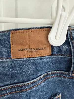 American Eagle Super Stretch X Distressed Skinny Jeans Size 12 Long thumbnail 8