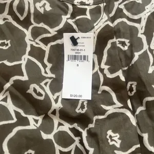 NWT Small Banana Republic Floral Print VOILE MINI SHIRTDRESS thumbnail 6