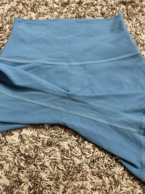 Lululemon Align High-Rise Short 6 Utility Blue Sz 2 thumbnail 6