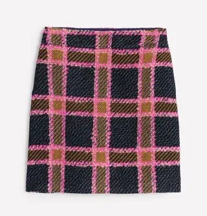 Boden Estella Check Skirt thumbnail 6