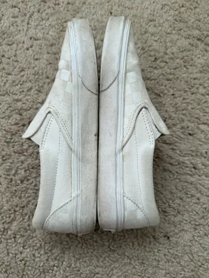 White Vans Checkerboard Slip-On thumbnail 4