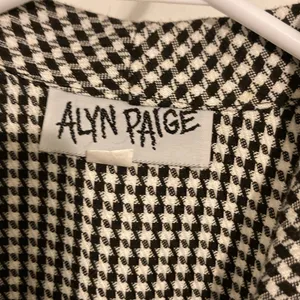 Vintage Alyn Paige houndstooth blazer sz M EVC thumbnail 4