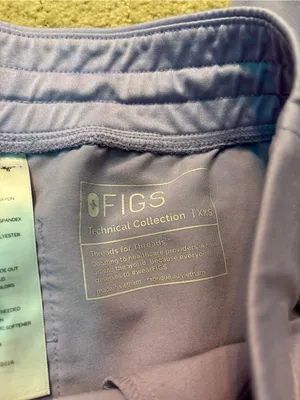 Figs Zamora high Waisted Jogger Scrub Lavender Dew XXS thumbnail 4