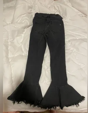 Hidden Jeans Black bell bottom jeans thumbnail 3