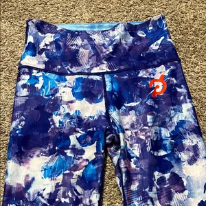 Peloton X WITH Blue Moves High Neck Sports Bra & Reversible Leggings Medium‎ thumbnail 10