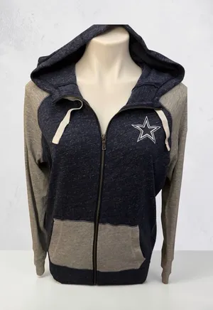 Nike Navy Hooded NFL Full Zipper Jacket thumbnail 1