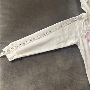 Women’s White Embroidered SYRACUSE College Drawstring Hoodie Size L NEW thumbnail 11