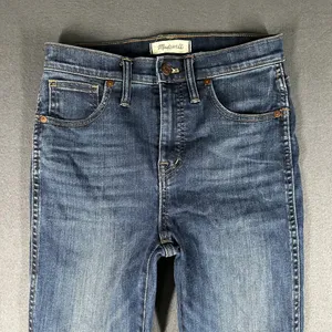 Madewell Jeans Womens 26 Blue 10 Inch High‎ Rise Skinny Stretch Denim G7391 SP20 thumbnail 3