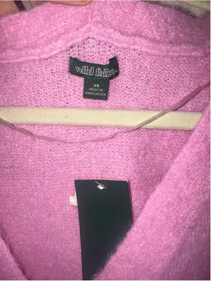 Wild Fable Pink Cardigan Sweater Size XS thumbnail 4