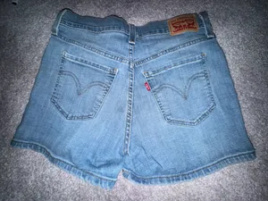 Mid-Length Levi’s Denim Shorts thumbnail 2