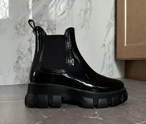 Platform Boots Black Size 8 thumbnail 1