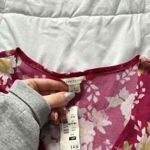 NWT Aeropostale Dress A-Line Womens Size‎ Small Pink Mini Y2K Babydoll Floral thumbnail 4
