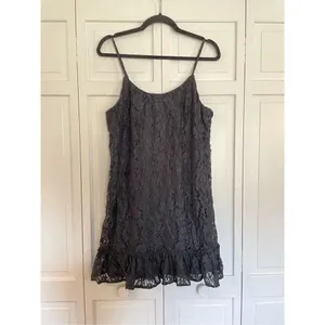 Scoop nyc black lace cami dress size large thumbnail 10
