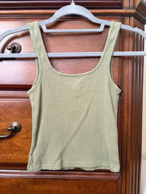 American Eagle Green tank top thumbnail 2