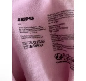 SKIMS Pink Lace Sculpting Bodysuit L thumbnail 6