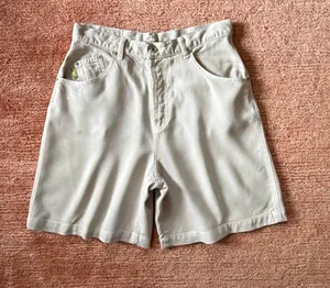 Vintage 80s PULP High Rise Bermuda Shorts Button Front Made in USA 10 thumbnail 1