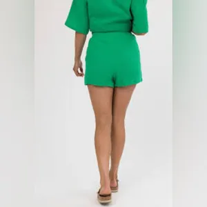 She + Sky Aqua Romper Size Medium thumbnail 7