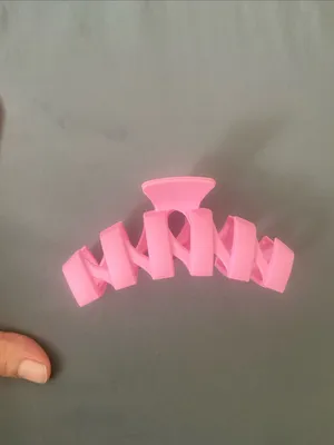 Pink Hair Claw Clip thumbnail 2