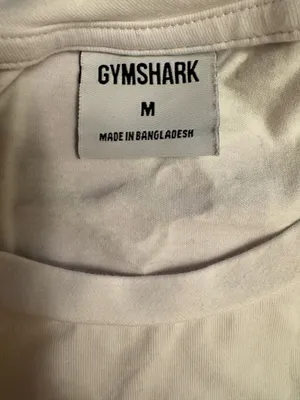 White Gymshark Top thumbnail 4