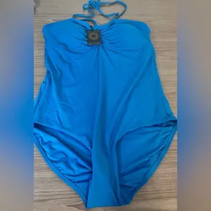 NWT - Sunn Lab Swim One Piece Swimsuit, Blue, L thumbnail 2