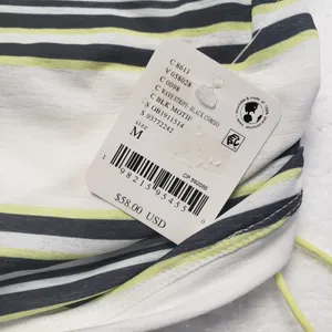Free People Movement Women's Sport Mode Muscle Tank in Wave Stripe Black Combo size M NWT thumbnail 7