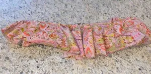 Victoria's Secret STRAPLESS TOP PINK PAISLEY PINK MEDIUM thumbnail 1