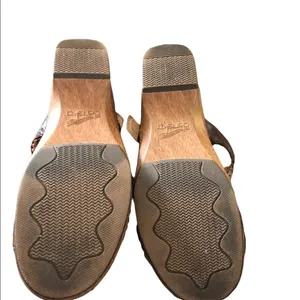 Dansko Womens Slip On Sandal Brown Tan EU 40 Sapphire 9.5 Lasercut Minimalist thumbnail 7