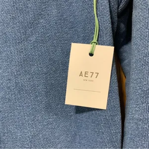AE77 Blue Crewneck Pullover Sweater - Size Small thumbnail 5