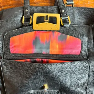 Marc by Marc Jacobs Bianca Hayley Black‎ Tote Bag Gold Hardware thumbnail 7
