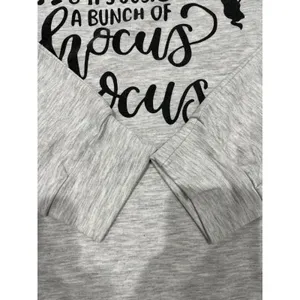 NWOT! HOCUS POCUS Crew neck grey size medium thumbnail 6