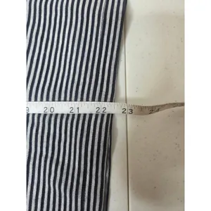 L.L. Bean Women’s Size L Black & Gray Striped Turtleneck Long Sleeve Shirt thumbnail 6