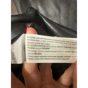 Abercrombie & Fitch Black Faux Leather Leggings - Size‎ M thumbnail 4